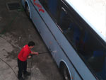 Limpieza autobus